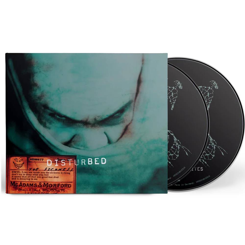 CD DISTURBED/ THE SICKNESS (25TH ANNIVERSARY DELUXE EDITION) 2CD2