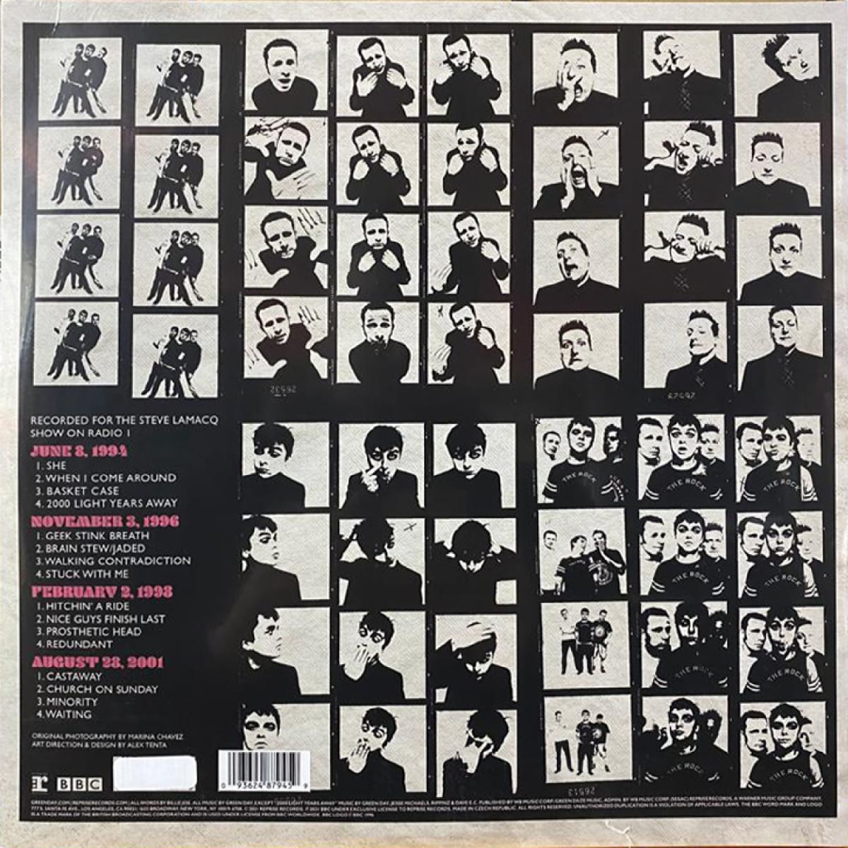 VINILO GREEN DAY/ BBC SESSIONS (CLEAR VINYL) 2LP2