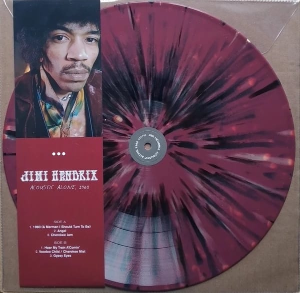 VINILO JIMI HENDRIX/ ACOUSTIC ALONE. 1968 1LP1