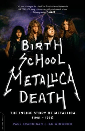 LIBRO METALLICA - BIRTH SCHOOL METALLICA DEATH1