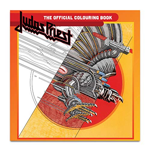 LIBRO JUDAS PRIEST - THE OFFICIAL JUDAS PRIEST COLOURING BOOK1