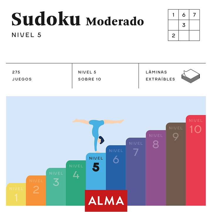 LIBRO SUDOKU MODERADO NIVEL 51
