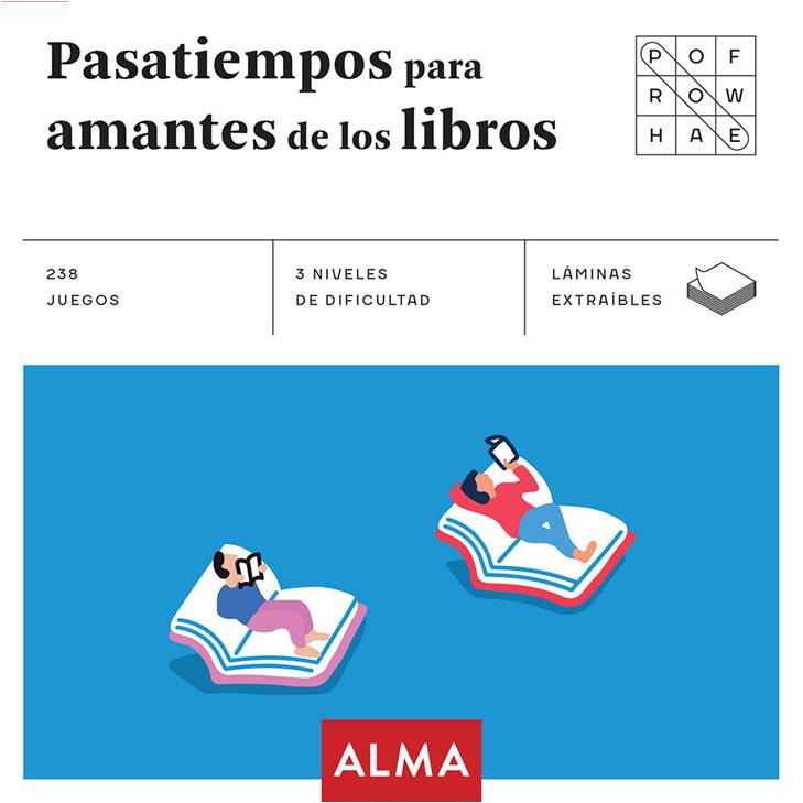 LIBRO PASATIEMPOS PARA AMANTES DE LOS LIBROS1