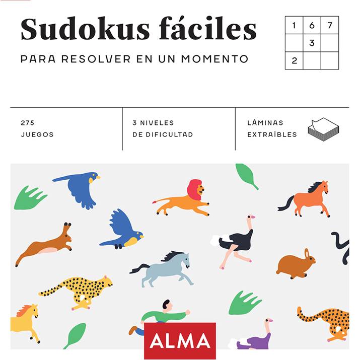 LIBRO SUDOKUS, FACILES PARA RESOLVER EN UN MOMENTO1