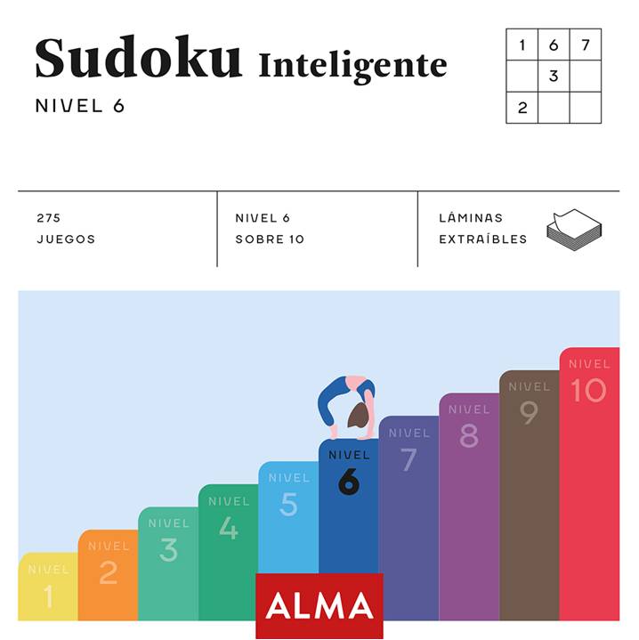 LIBRO SUDOKU INTELIGENTE. NIVEL 61