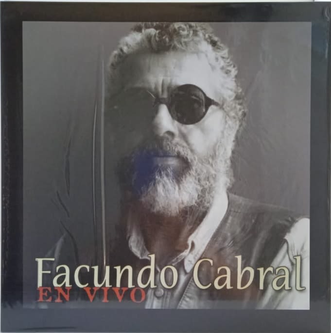 VINILO FACUNDO CABRAL/ EN VIVO (+ Magazine) 1LP1