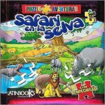 LIBRO SAFARI EN LA SELVA (PUZZLE AVENTURAS)1