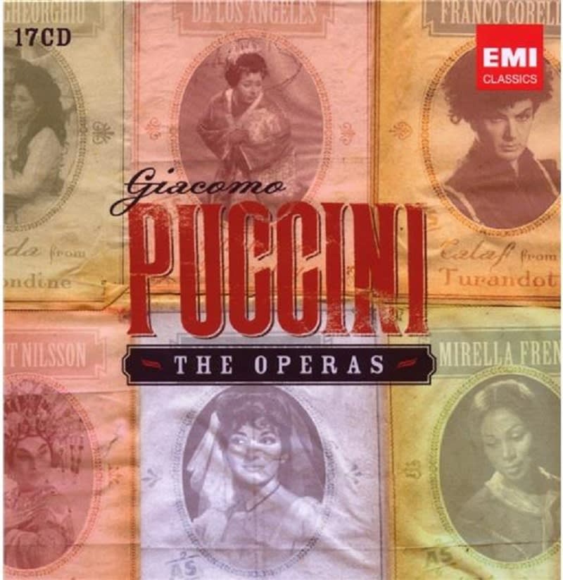 CD VARIOS ARTISTAS/ PUCCINI: THE OPERAS 17CD1