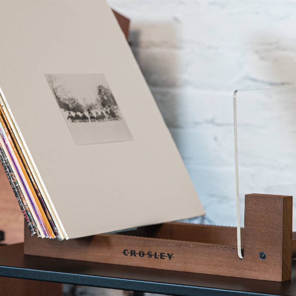 EXHIBIDOR DE MADERA PARA VINILOS CROSLEY RECORD STORAGE2