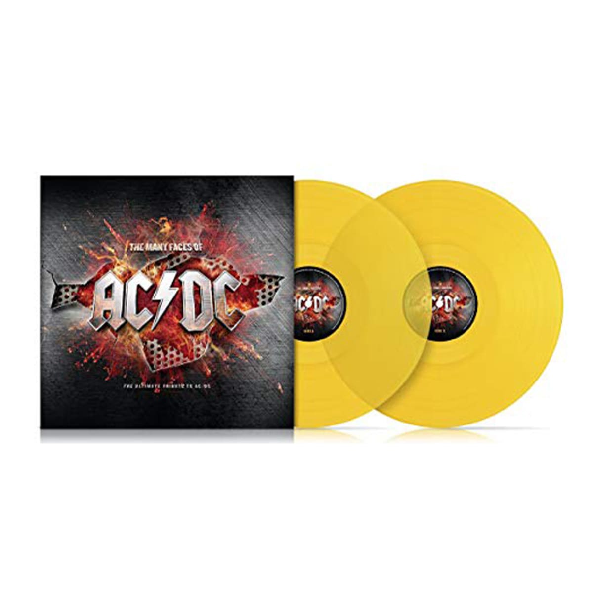 VINILO VARIOS ARTISTAS/ THE MANY FACES OF AC/DC 2LP1