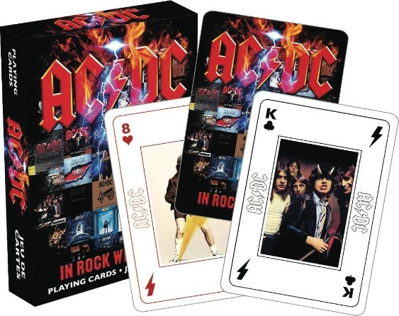 CARTAS DE JUEGO AC/DC - CARTAS AC/DC IN ROCK WE TRUST1