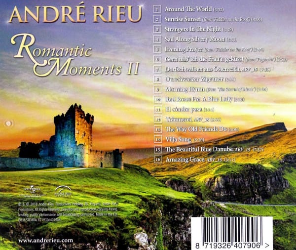CD ANDRE RIEU/ ROMANTIC MOMENTS II 1CD2