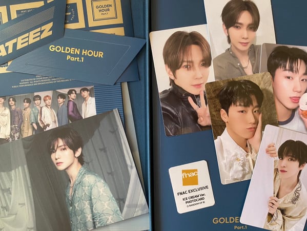 CD ATEEZ/ GOLDEN HOUR PART.1 (10TH MINI ALBUM) 1CD2