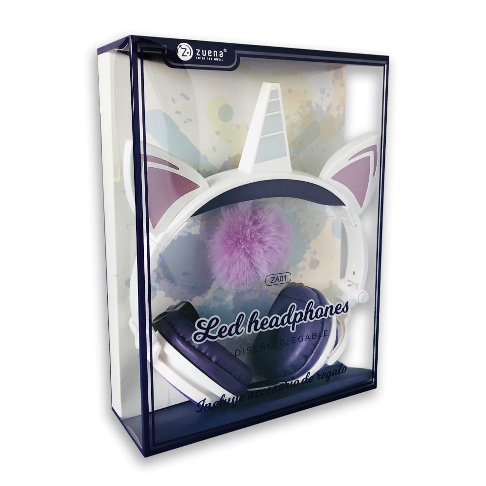 AUDIFONO ZUENA/ UNICORNIO ON EAR PURPLE1