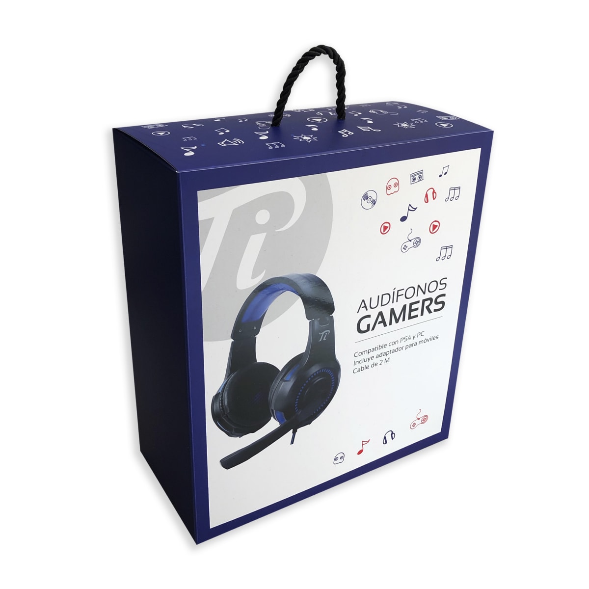 AUDIFONO PI / GAMER ON EAR BLUE3