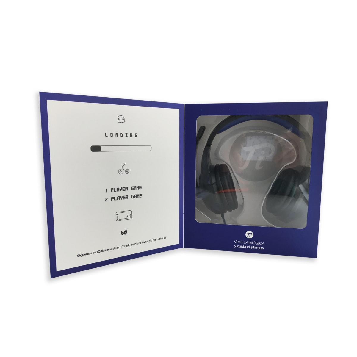 AUDIFONO PI / GAMER ON EAR BLUE2