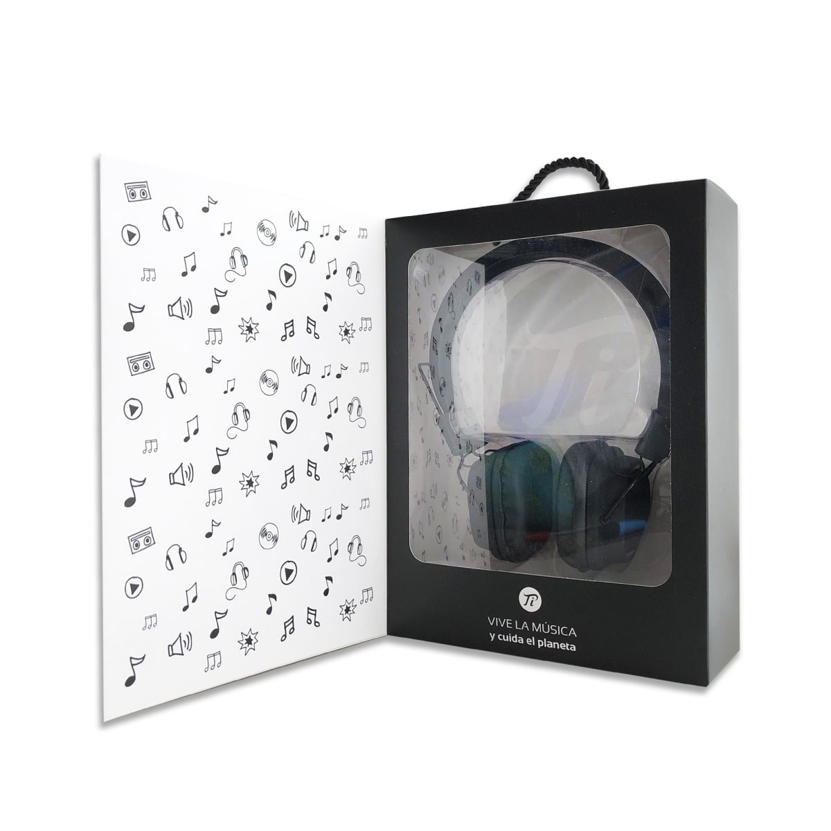 AUDIFONO PI / LUXUS BT ON EAR BLACK1
