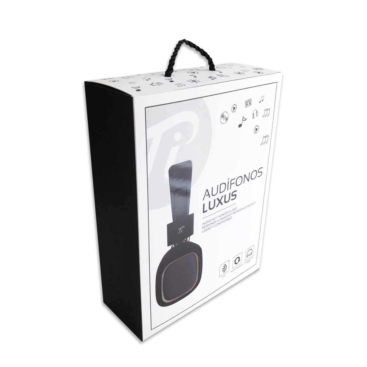 AUDIFONO PI / LUXUS BT ON EAR GREY2