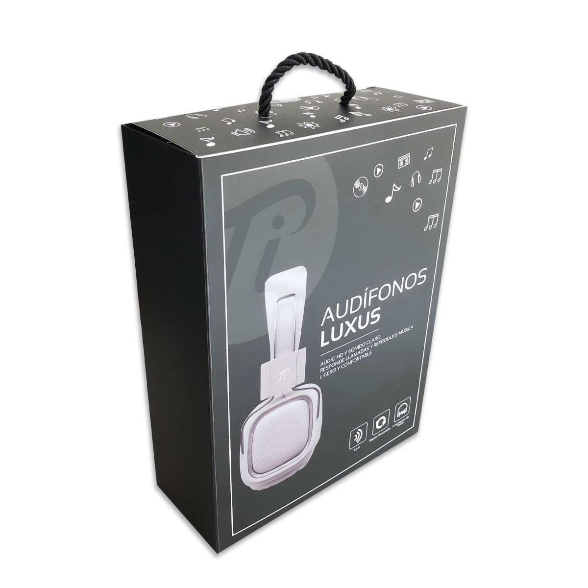 AUDIFONO PI / LUXUS BT ON EAR WHITE2