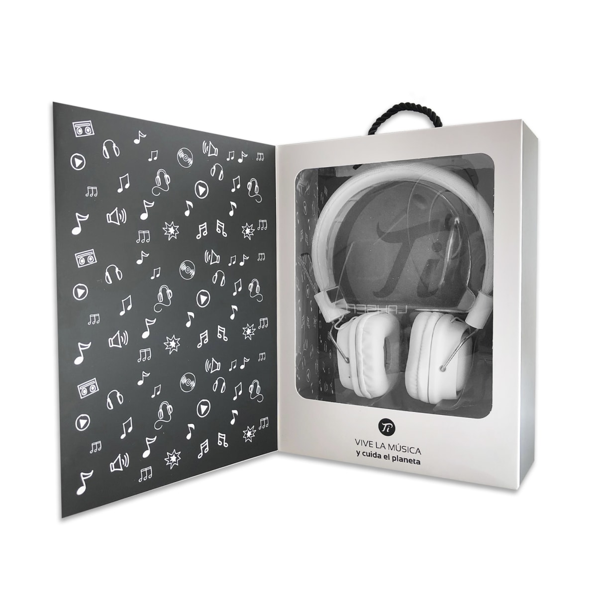 AUDIFONO PI / LUXUS BT ON EAR WHITE1