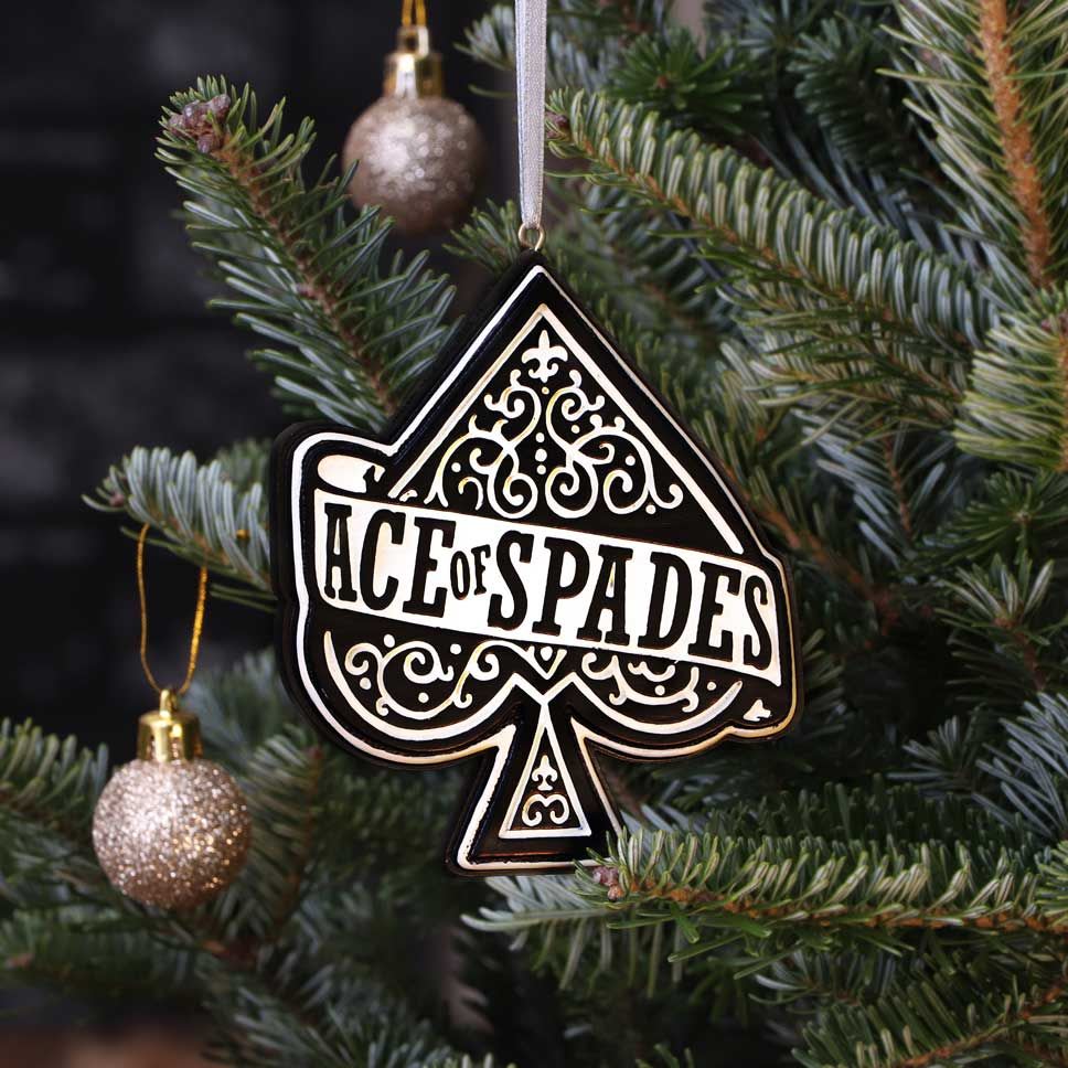 ADORNO COLGANTE MOTORHEAD -  ACE OF SPADES HANGING ORNAMENT 11CM2