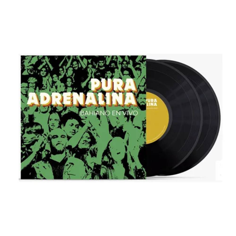 VINILO BAHIANO/ PURA ADRENALINA (EN VIVO) 2LP2