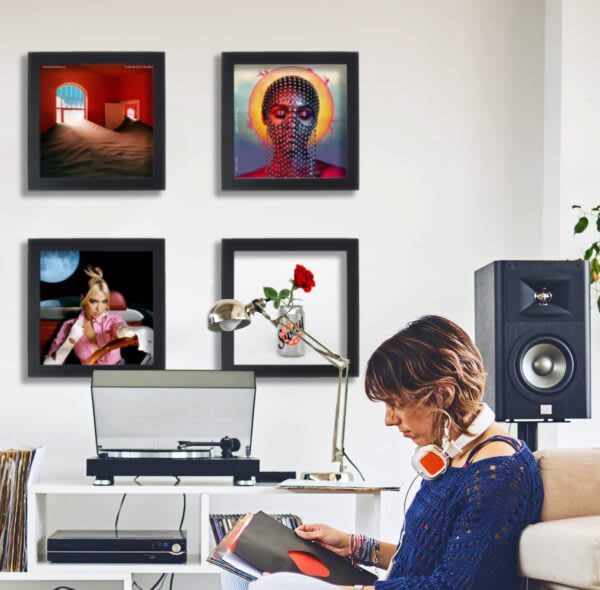 MARCOS PARA VINILOS BLACK LP1