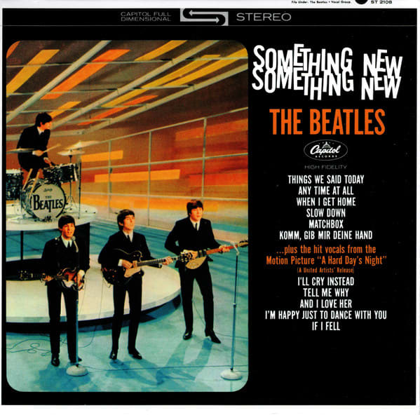 CD THE BEATLES/ SOMETHING NEW 1CD1