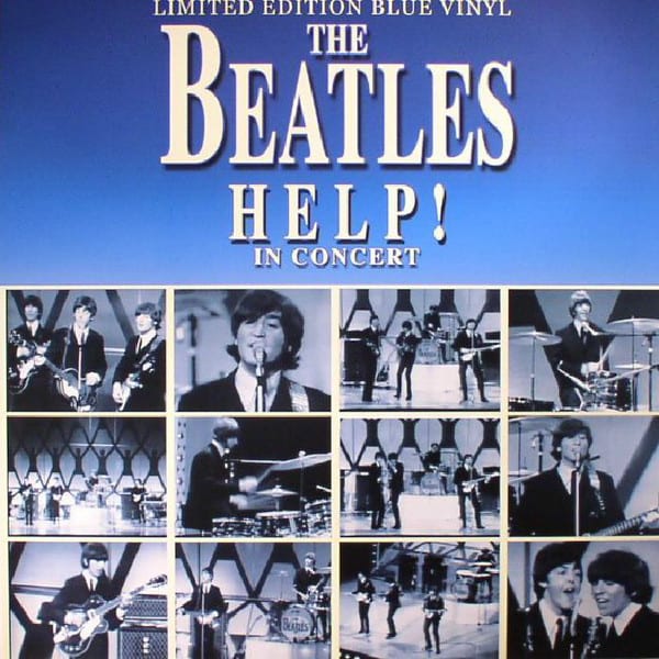 VINILO THE BEATLES/ HELP! IN CONCERT LIMITED EDITION BLUE 1LP1