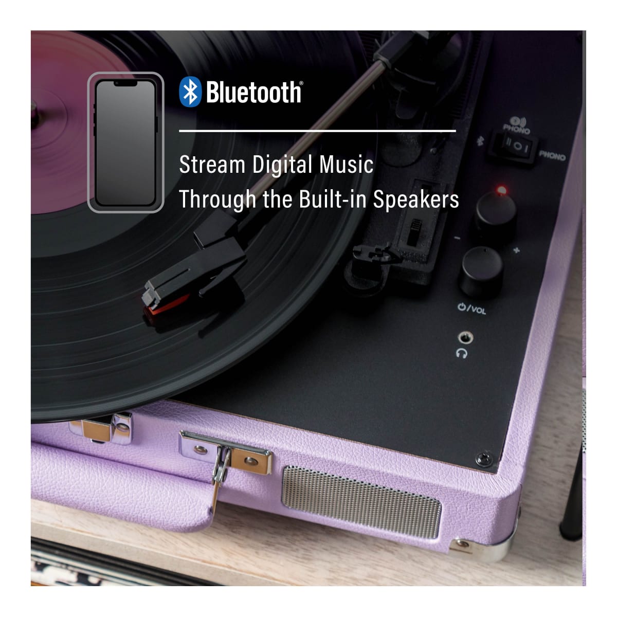 TORNAMESA CROSLEY/ CRUISER DELUXE BT LAVANDER2