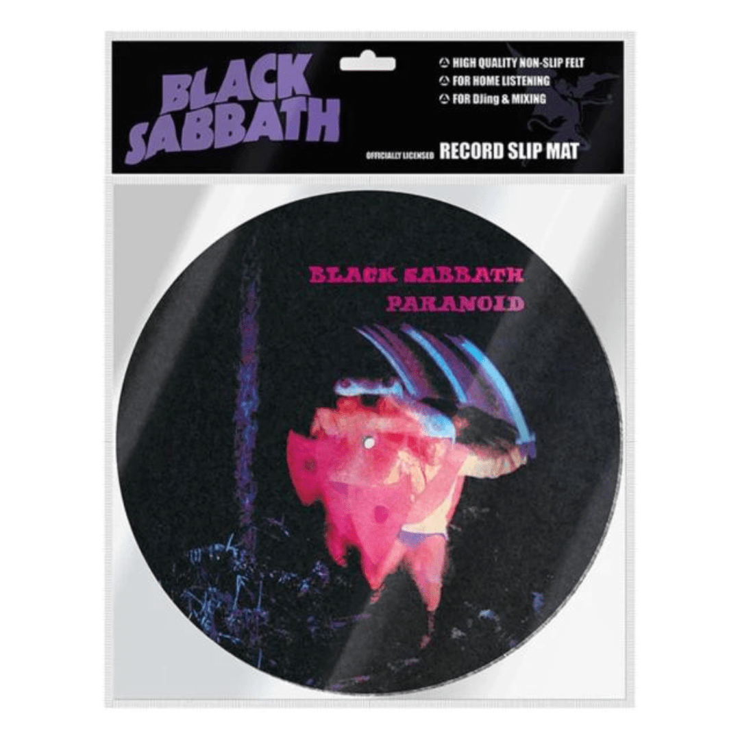 ALFOMBRILLA BLACK SABBATH - PARANOID (Slipmat set)1