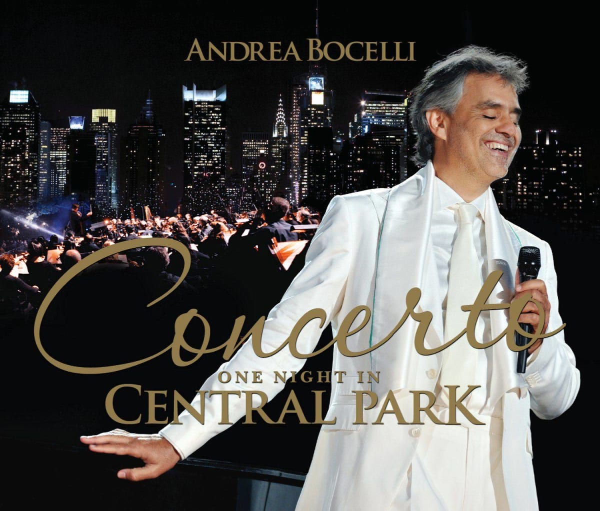 CD ANDREA BOCELLI/ CONCERTO: ONE NIGTH IN CENTRAL PARK 2CD1