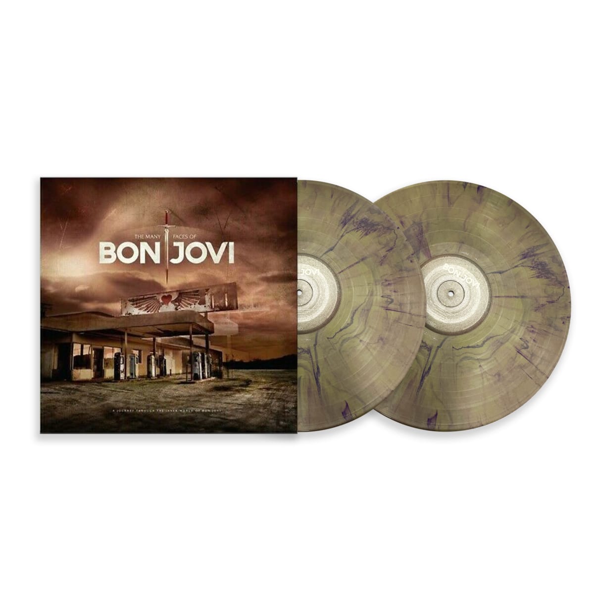 VINILO VARIOS ARTISTAS/ THE MANY FACES OF BON JOVI 2LP1