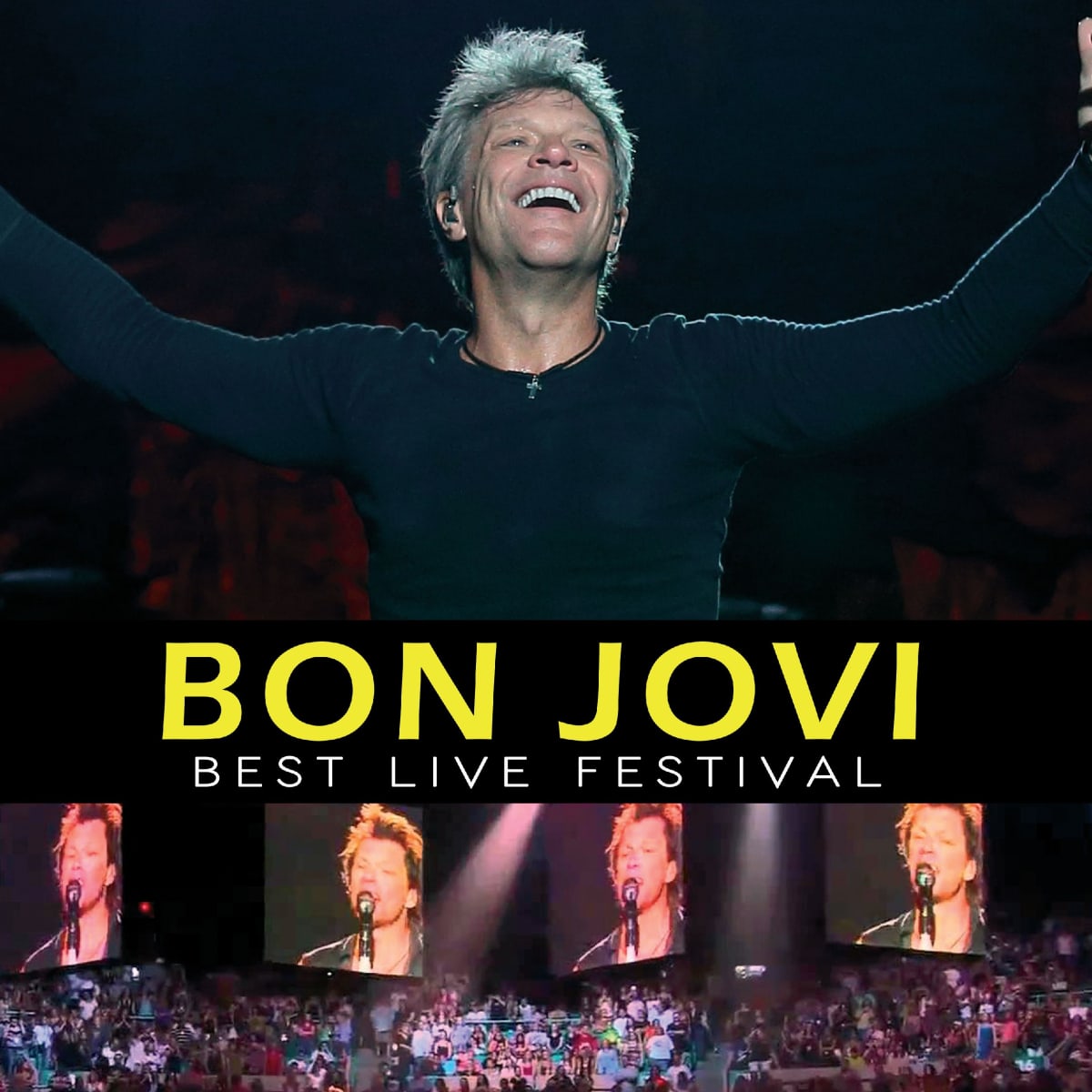 VINILO BON JOVI/ BEST LIVE FESTIVAL / NEW YORK 2008 1LP1