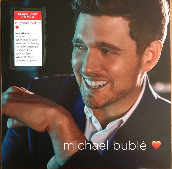 VINILO MICHAEL BUBLE/ LOVE (TRANSLUCENT RED VINYL) 1LP1