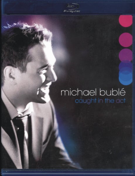 BLU RAY MICHAEL BUBLE/ CAUGHT IN THE ACT 1BR1