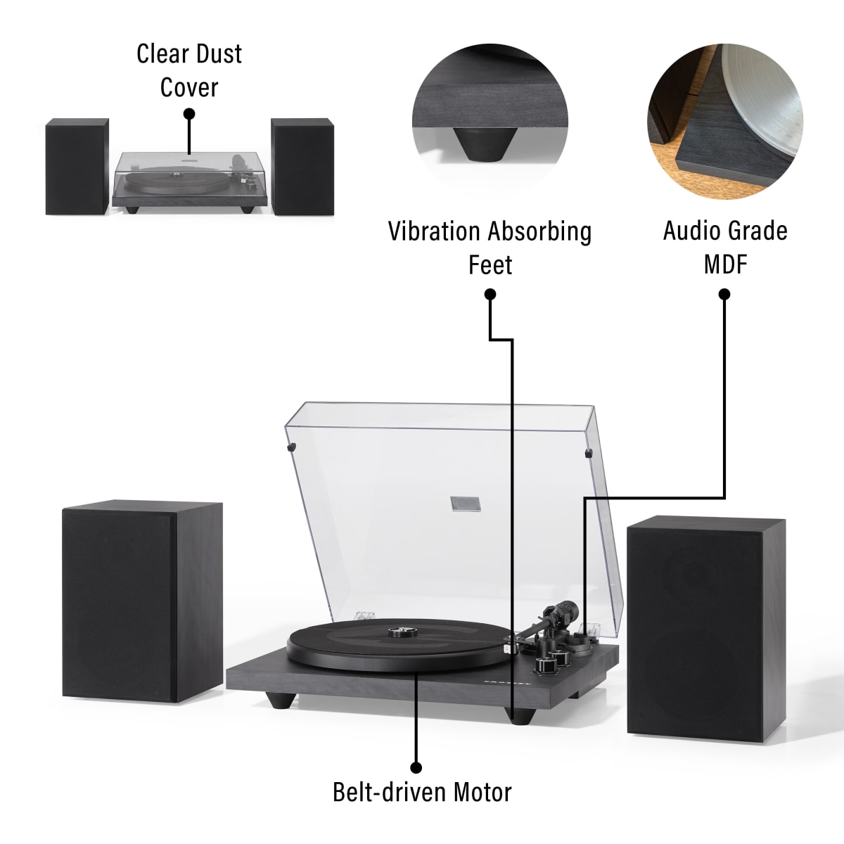 TORNAMESA CROSLEY/ C62 SHELF SYSTEM BLACK4