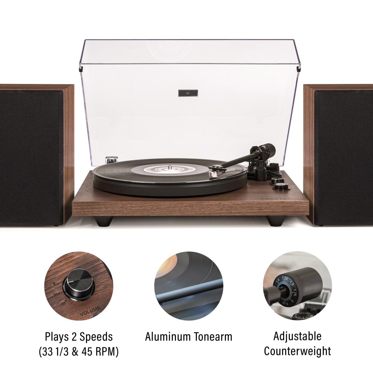 TORNAMESA CROSLEY/ C62C SHELF SYSTEM WALNUT8