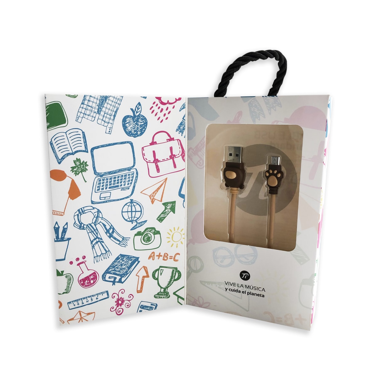 CABLE PI USB/ STANDAR INFANTIL BROWN1