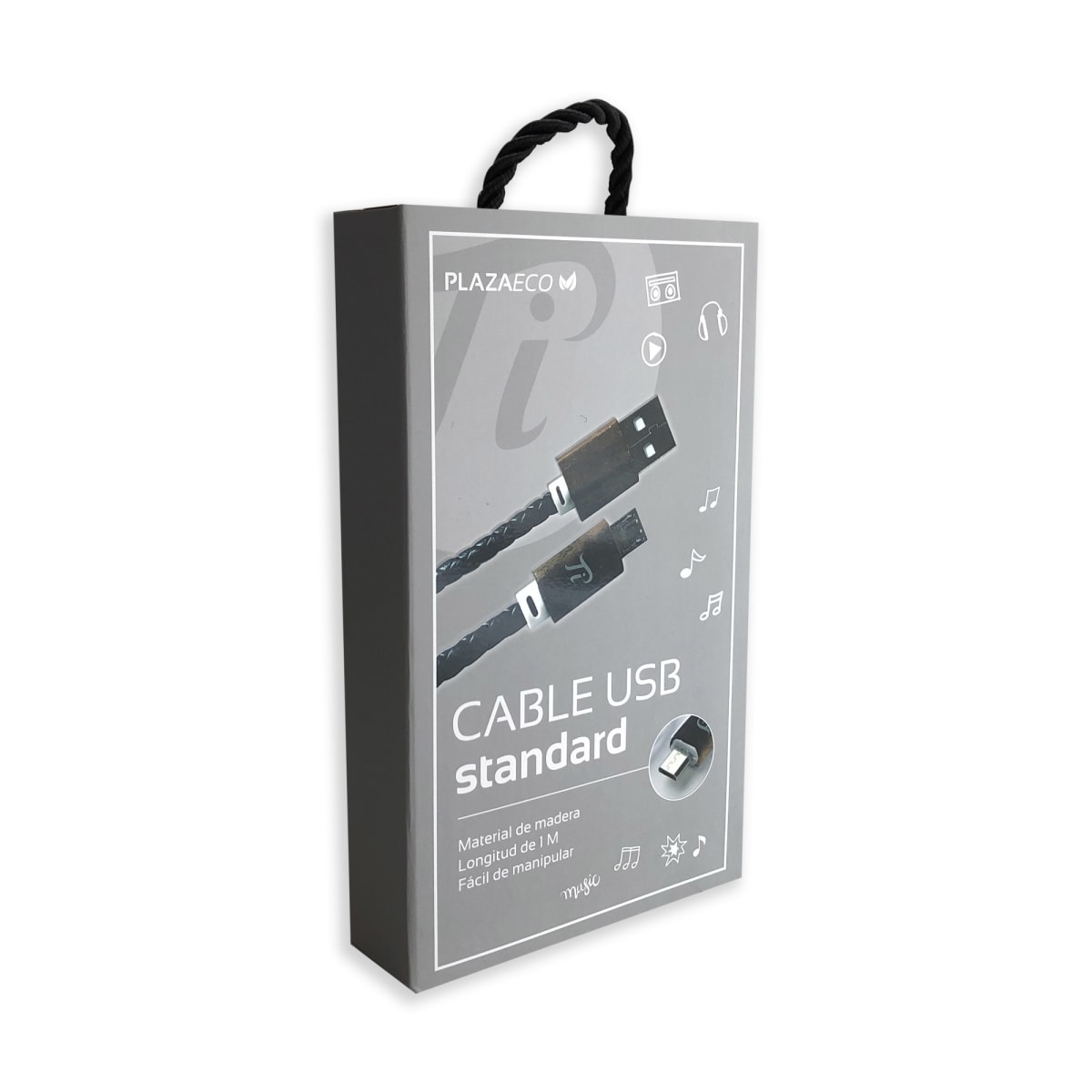 CABLE PI USB/ STANDAR BLACK2