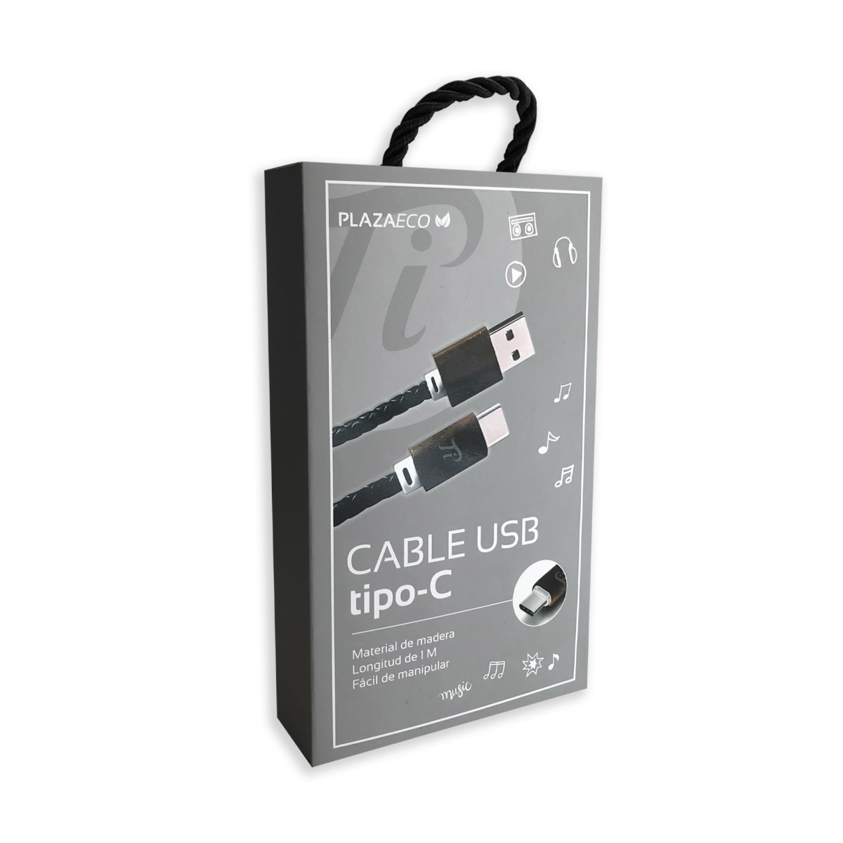 CABLE PI USB/ TIPO C BLACK2