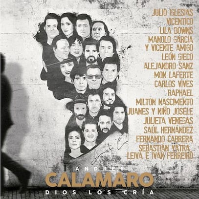 CD ANDRES CALAMARO/ DIOS LOS CRIA 1CD1