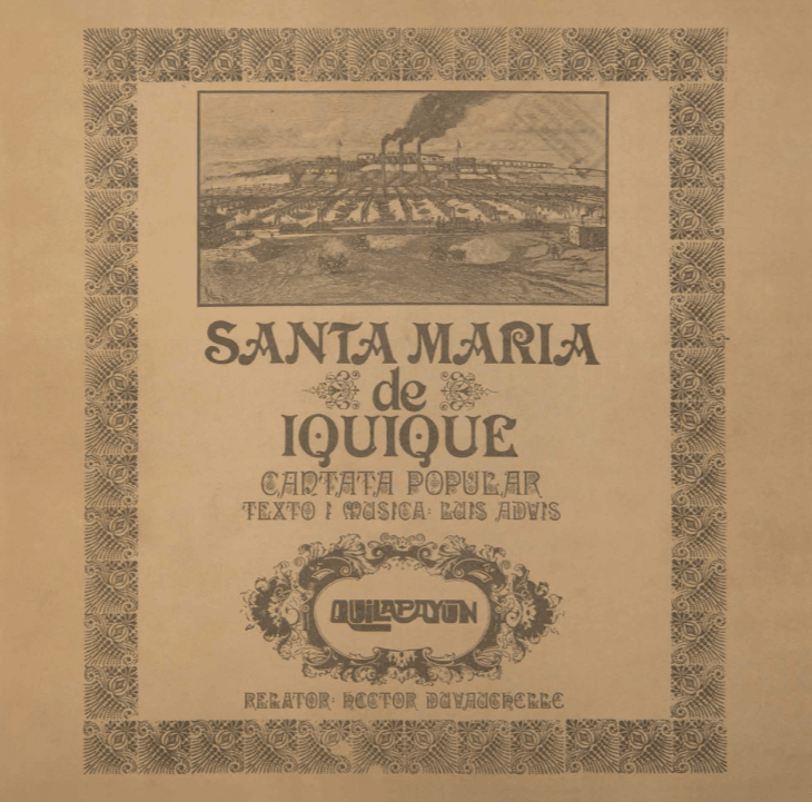 VINILO QUILAPAYUN/ CANTATA SANTA MARIA DE IQUIQUE 2025 1LP1