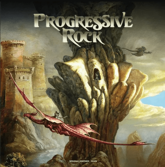 VINILO VARIOS ARTISTAS/ PROGRESSIVE ROCK TRANS VINYL 2LP1