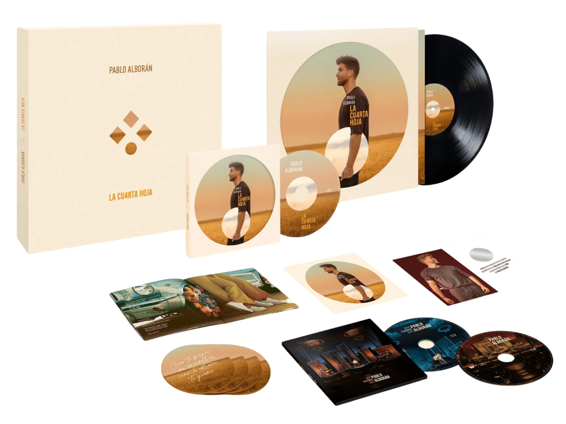 VINILO PABLO ALBORAN/ LA CUARTA HOJA 4(1LP+3CD)2