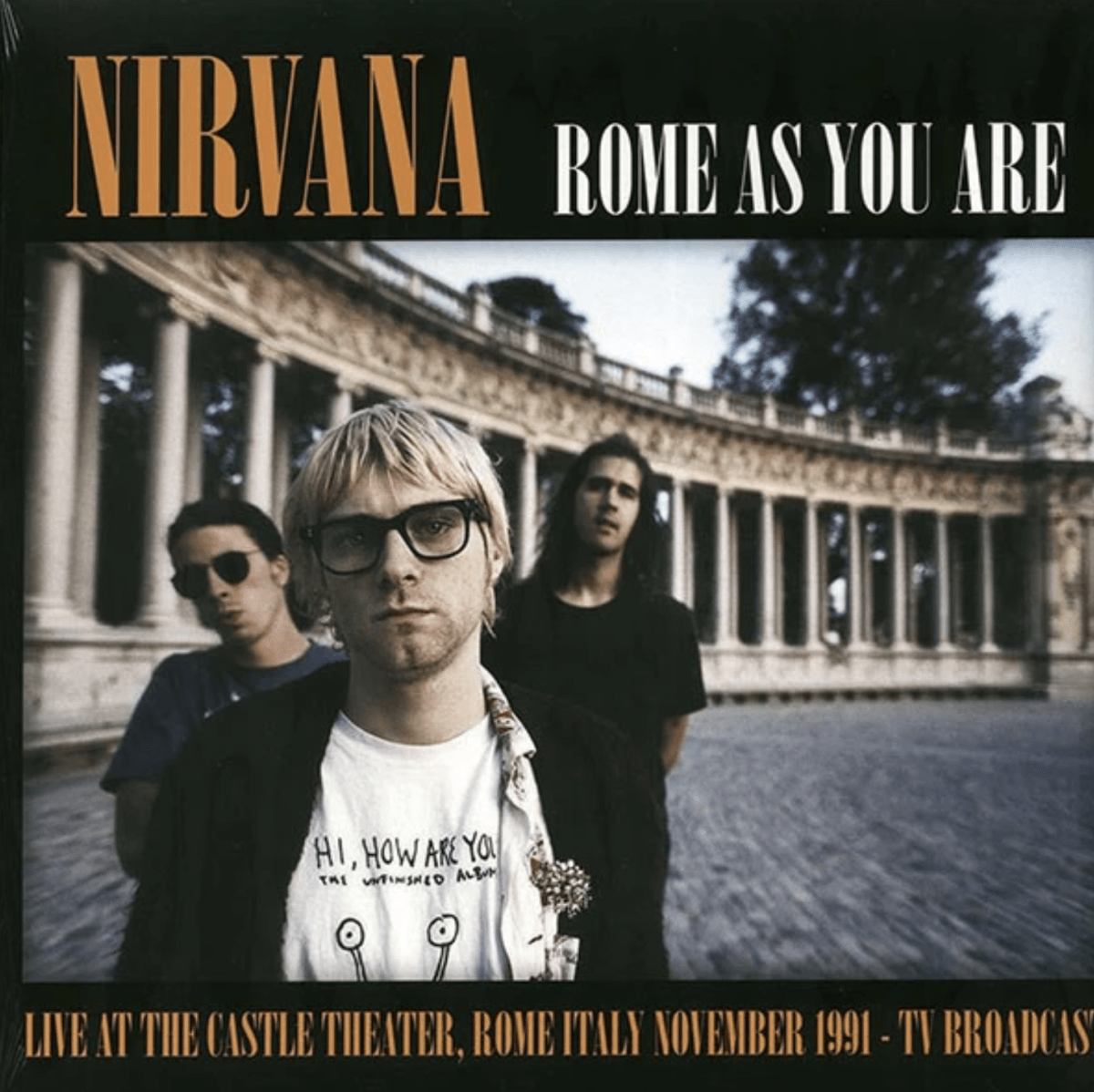 VINILO NIRVANA/ ROME AS YOU ARE: LIVE AT THE CASTLE THEATRE. ROME ITALY NOVEMBER 1991 1LP2