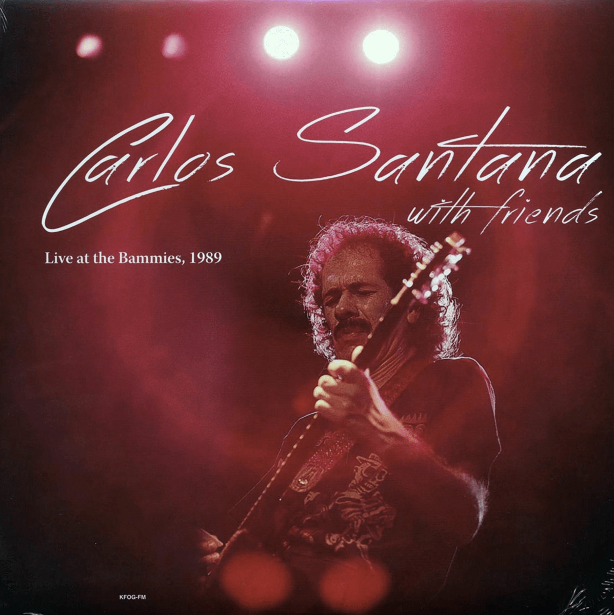VINILO SANTANA/ JOHN LEE HOOKER / PHAROAH SANDERS / LIVE AT THE BAMMIES. 1989 KFOG FM 1LP2