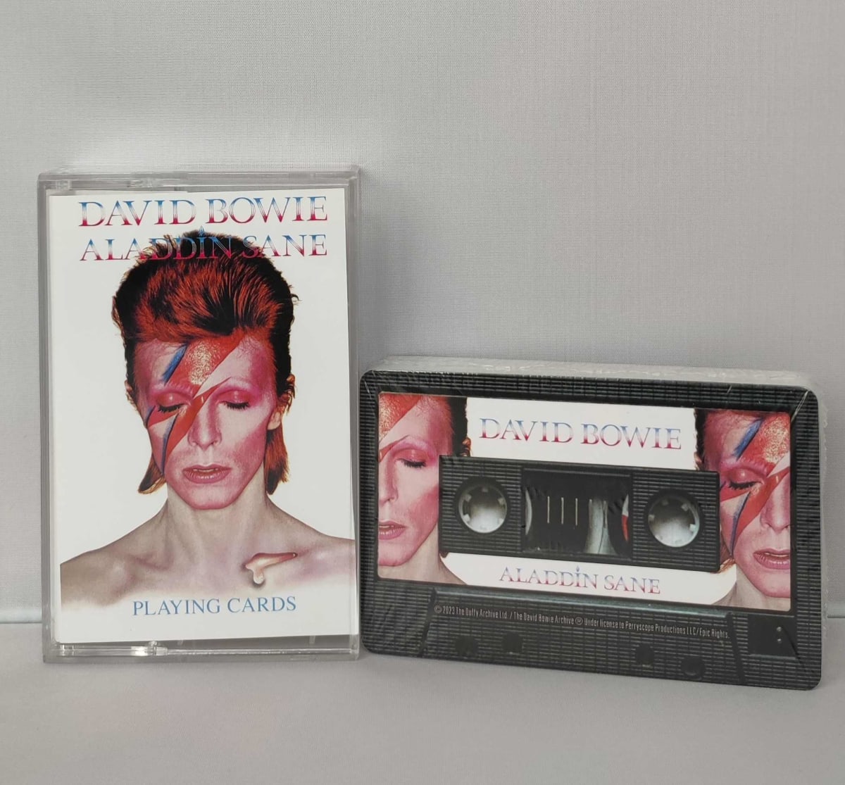 CARTAS DE JUEGO DAVID BOWIE - CARTAS DAVID BOWIE CASSETTE1