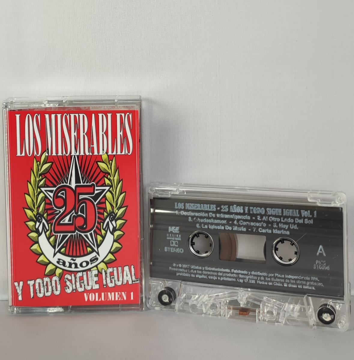 CASSETTE LOS MISERABLES/ Y TODO SIGUE IGUAL VOLUMEN 1 1MC1
