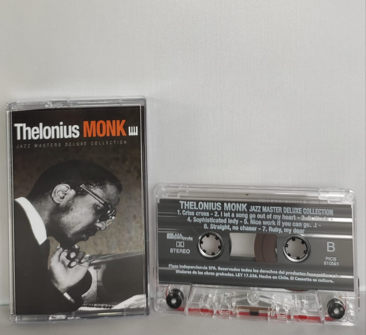 CASSETTE THELONIUS MONK/ JAZZ MASTERS DELUXE COLLECTION 1MC1